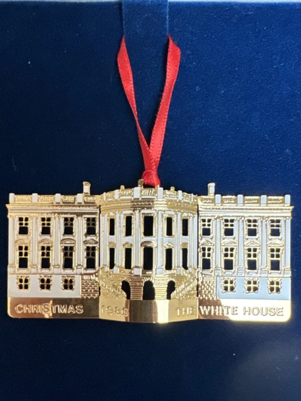 White House Ornament 1986. White House Historical Association